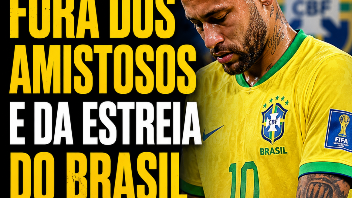 Neymar vira preocupação na Seleção