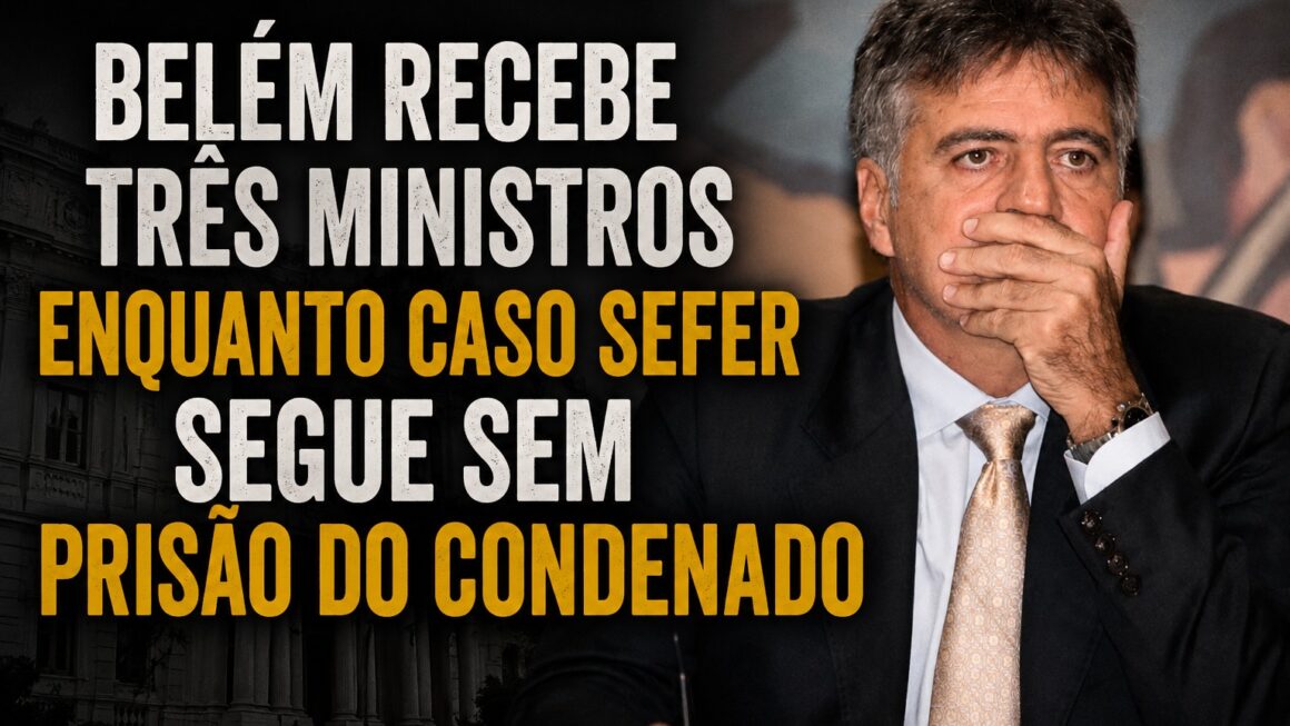 Belém recebe ministros do STF enquanto Caso Sefer segue sem prisão e expõe ferida aberta da Justiça no Pará