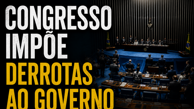 Congresso impõe derrotas ao governo e redesenha jogo de poder em Brasília