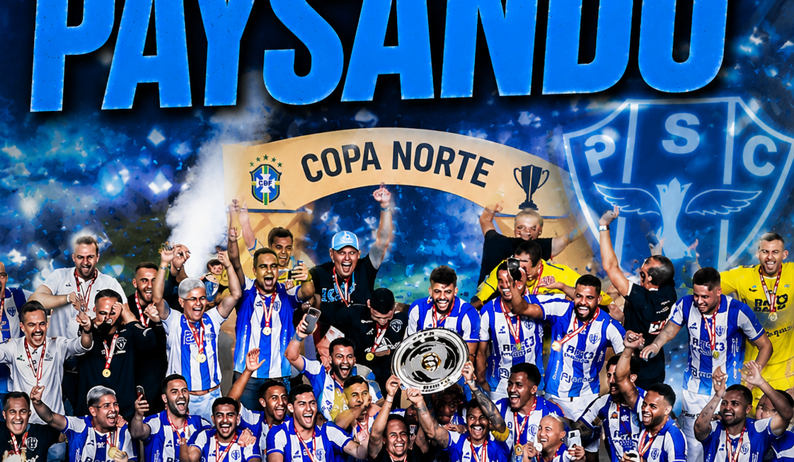Paysandu atropela Nacional-AM, conquista a Copa Norte
