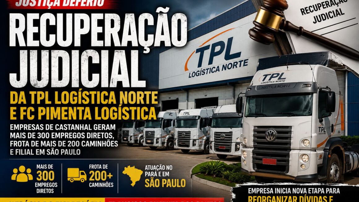 Gigante da logística do Pará entra em recuperação judicial e acende alerta sobre cenário econômico do setor