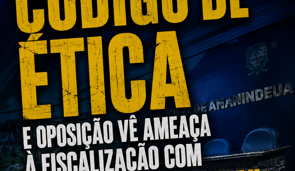 Código de Ética da Câmara de Ananindeua vira alvo de críticas sobre possível “lei da mordaça” parlamentar