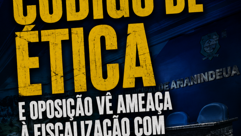 Código de Ética da Câmara de Ananindeua vira alvo de críticas sobre possível “lei da mordaça” parlamentar