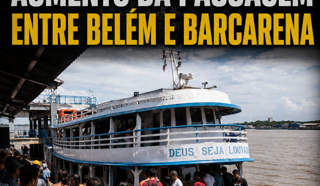 Justiça barra aumento da passagem entre Belém e Barcarena e decisão expõe crise no transporte hidroviário